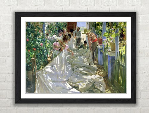 Joaquin sorolla mending the - joaquin,