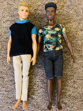 Two Barbie Ken Dolls