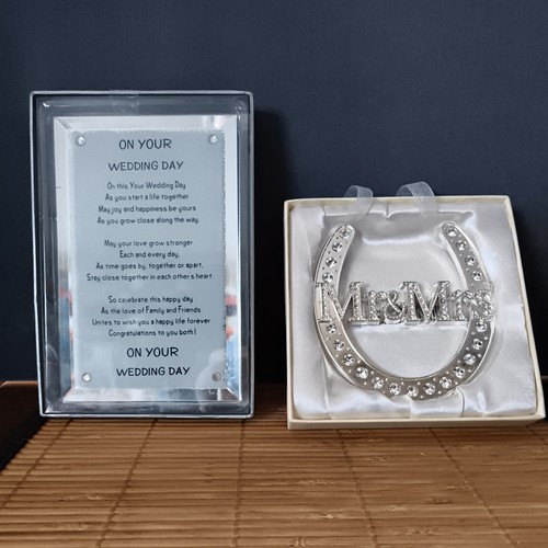 Silver plated mrs - mr,