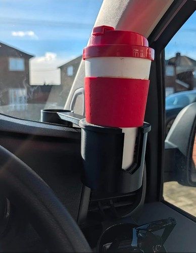 Van cup holder extention - cup,