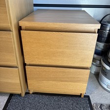 IKEA Malm 2-Drawer Bedside