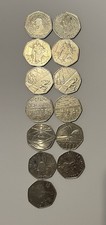 Rare 50p Circulated Coins for