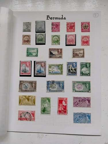 Page bermuda stamps - page,