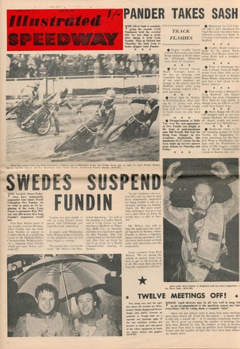 Illustrated speedway - illustrated,