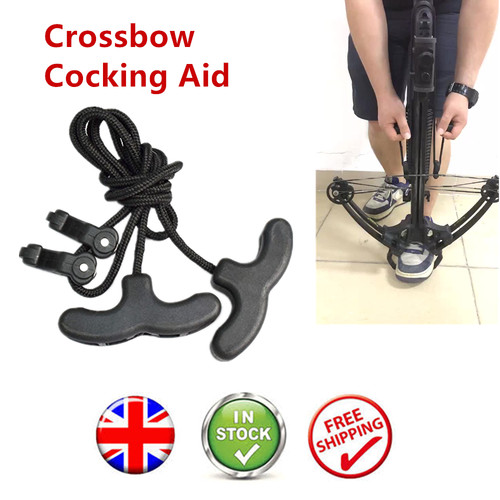 Crossbow cocking aid cocker - aid,