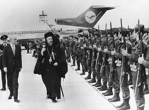 Archbishop makarios followed - archbishop,