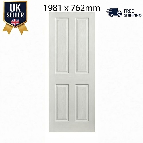 White internal door panel - white,