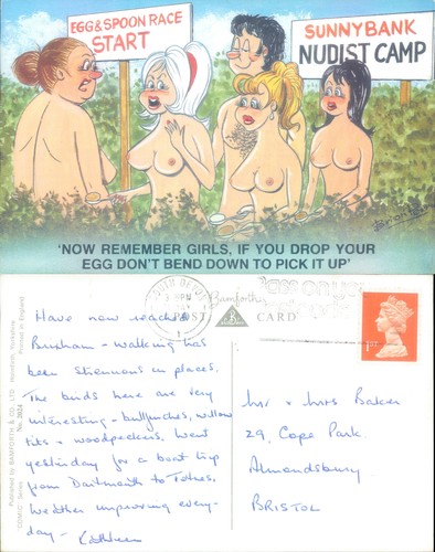 Nudist camp comic bamforth - comic, co