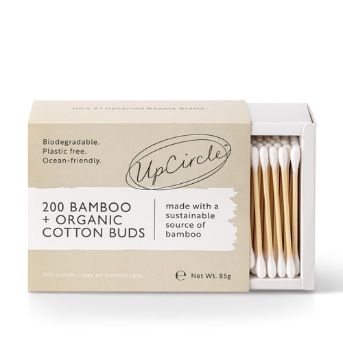 Upcircle bamboo cotton buds - bamboo,
