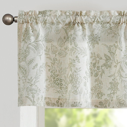 Floral kitchen curtains small - floral,