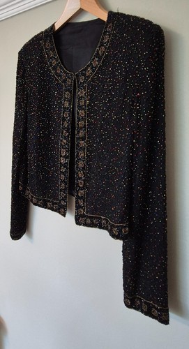 Beaded bolero jacket evening - beaded, jacket,