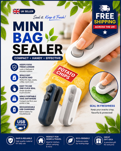 Mini bag sealer - sealer, usb