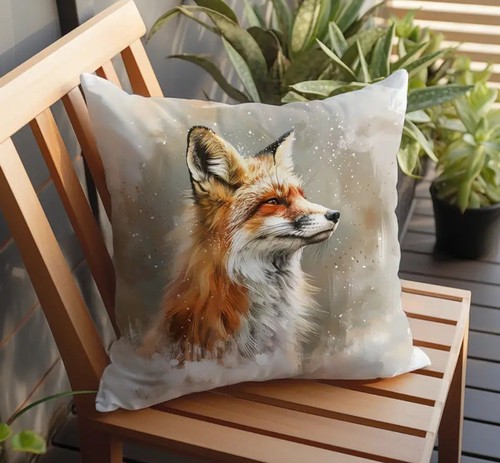 Wildlife fox cushion - wildlife, cover