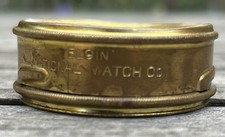Antique Elgin National Watch Co. Movement Container Pocket Watch Case Only.