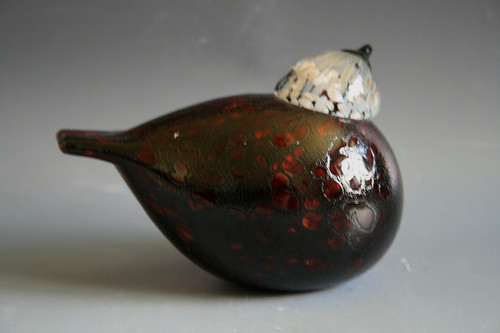 Oiva toikka glass bird - oiva,