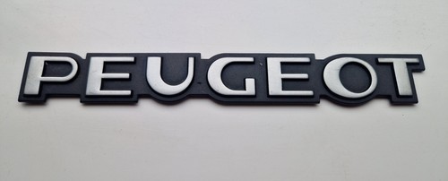 Vintage peugeot car badge - car,