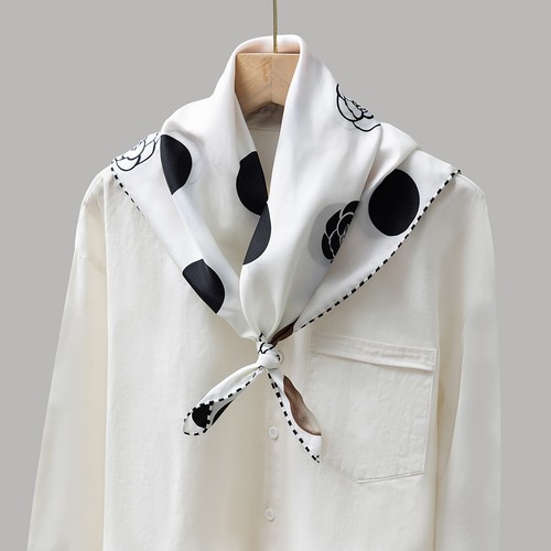100 mulberry silk scarf - silk,