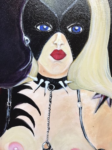 Acrylic painting canvas - acrylic, on
