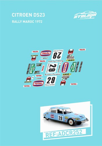 Citroen ds23 rally moroc 1972 - citroen,
