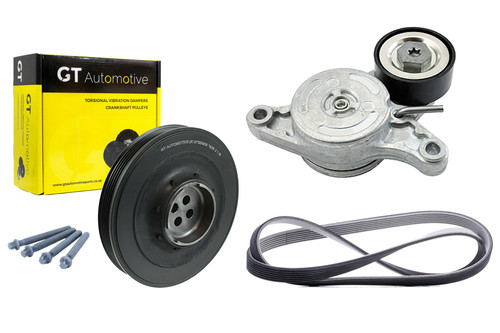 Crankshaft pulley belt - pulley,