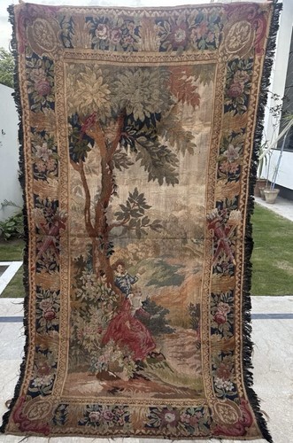 Antique 19th french aubusson - 19th,