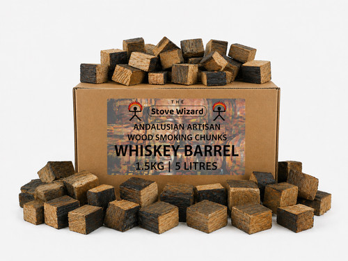 Bbq smoking wood chunk whiskey - bbq,