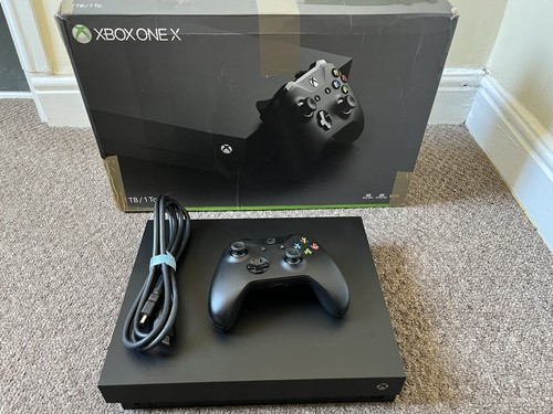 Microsoft xbox one - x, black