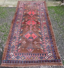 KURDISH LONG RUG. 252CM X