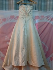 Wedding dress size 6 Romantica Ivory satin, see measurement chart, A