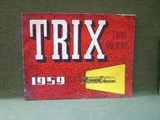 Vintage 1959 TRIX TWIN RAILWAYS Catalogue  ~ 24 Printed Pages
