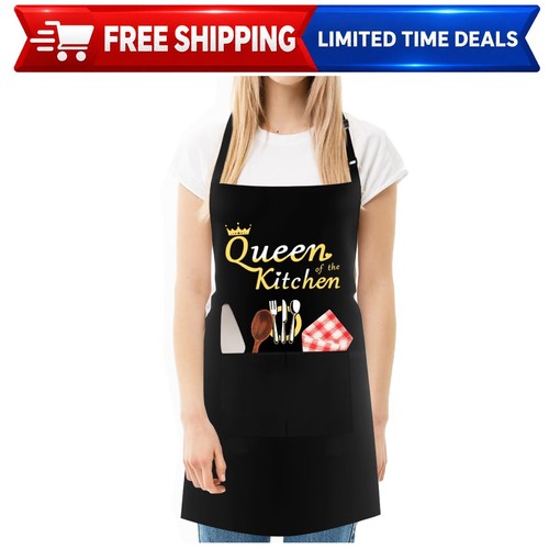 Funny baker black - black, chef
