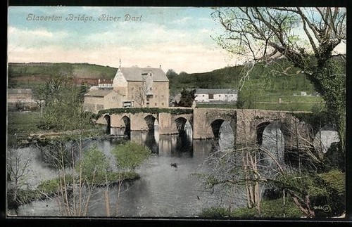 Postcard staverton - postcard, staverton,