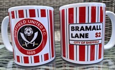 Football team. Sheffield United,  11oz ceramic mug brand new in box.