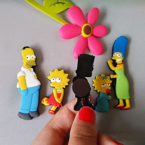 Simpsons magnet set fridge - simpsons,