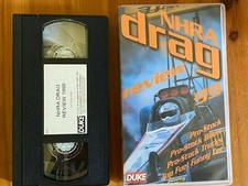 NHRA Drag Review 1999 RARE DRAG Car   VHS PAL Video 