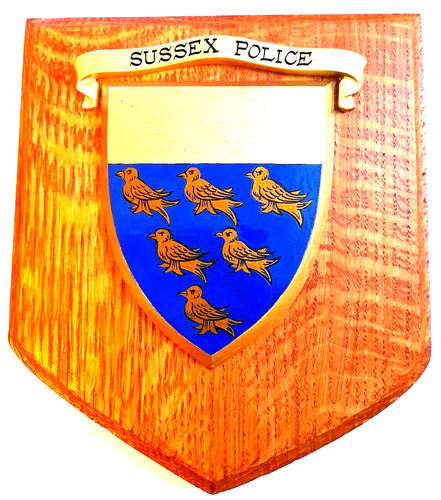 Sussex police mess plaque - mess,