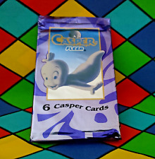 Casper The Friendly Ghost - Sealed Trading Card Pack (6 cards) - Fleer 1995