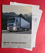Man TGA Truck - Sales Brochure
