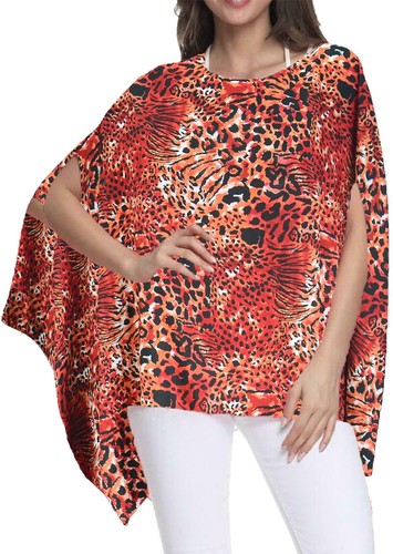 Ladies red tiger - red,