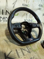 AUDI A4 S4 8W B9 2016-ON FLAT BOTTOM SPORT STEERING WHEEL GENUINE 8W0419091 #S4