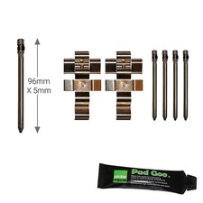 FRONT BRAKE PAD PIN FITTING