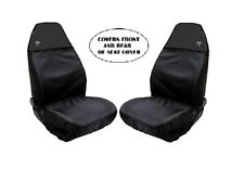 Heavy Black Waterproof Front Car Seat Covers MINI ONE COOPER COUNTRYMAN CLUBMAN