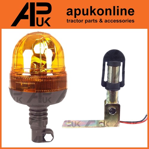 Flexible flashing amber beacon - flexible,