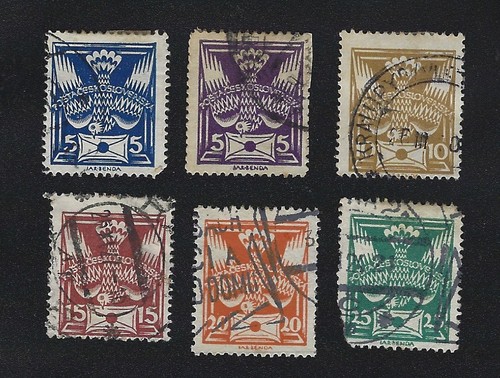 Czechoslovakia stamps air mail - czechoslovakia,