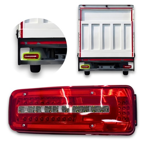 Led reverse tail - tail, for