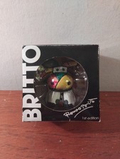 Romero Britto Royalty Cow 14072 Miniature 1st Edition Rare