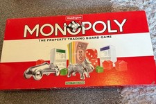 Monopoly Original Classic Edition Waddingtons Vintage Board Game Complete