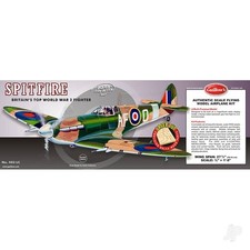 GUILLOW 403LC SPITFIRE LARGE 1:16 BALSA WOOD AIRCRAFT MODEL KIT  Wingspan  27.6"