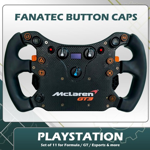 Outlined fanatec button caps - outlined,