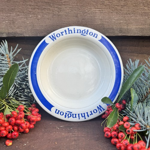 Vintage worthington beer - worthington, dish